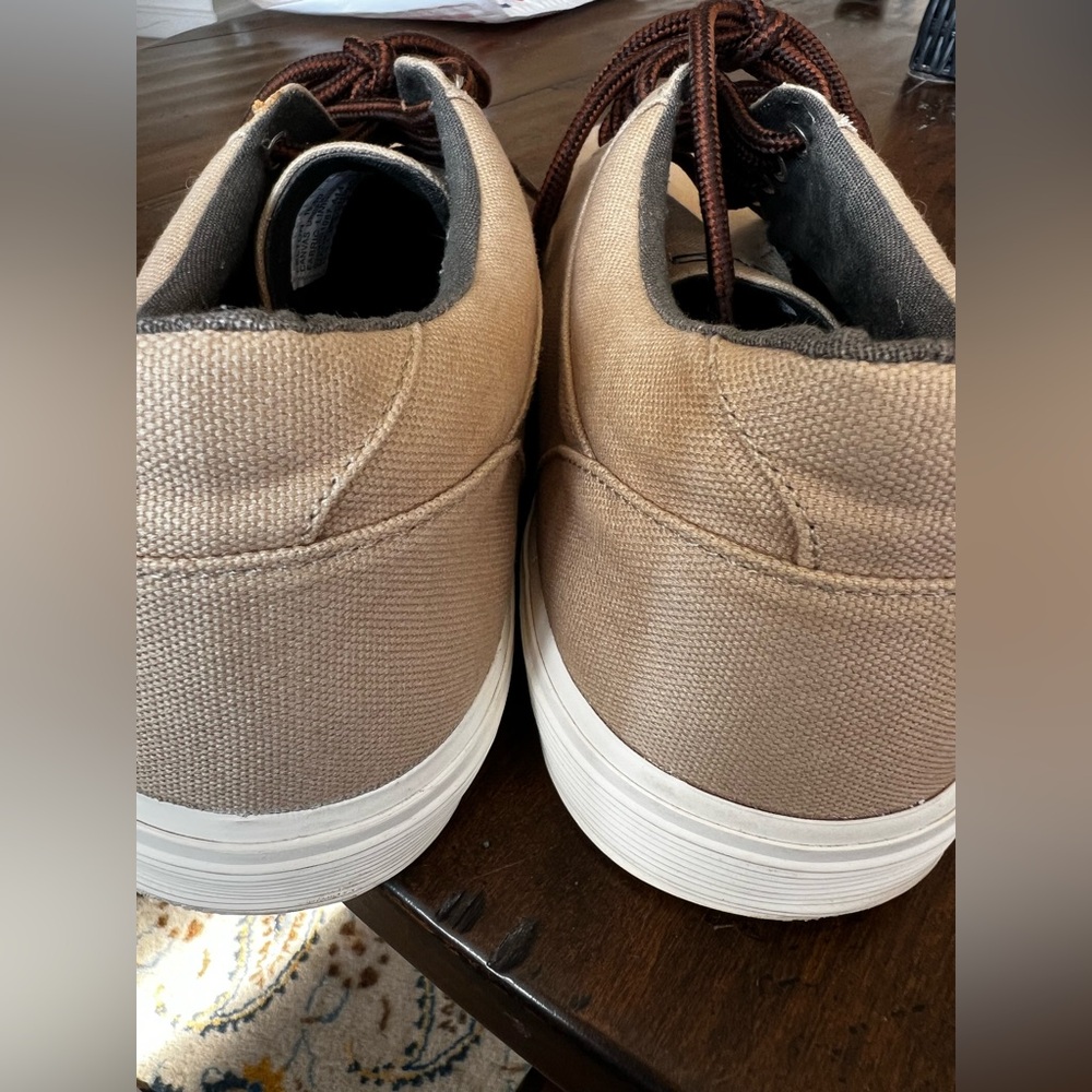 Polo by Ralph Lauren canvas sneakers . Men’s size 10.5 D.